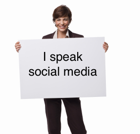 I speak social media