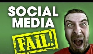 social media fail
